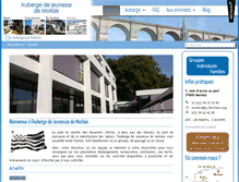 Tablet Screenshot of aj-morlaix.org